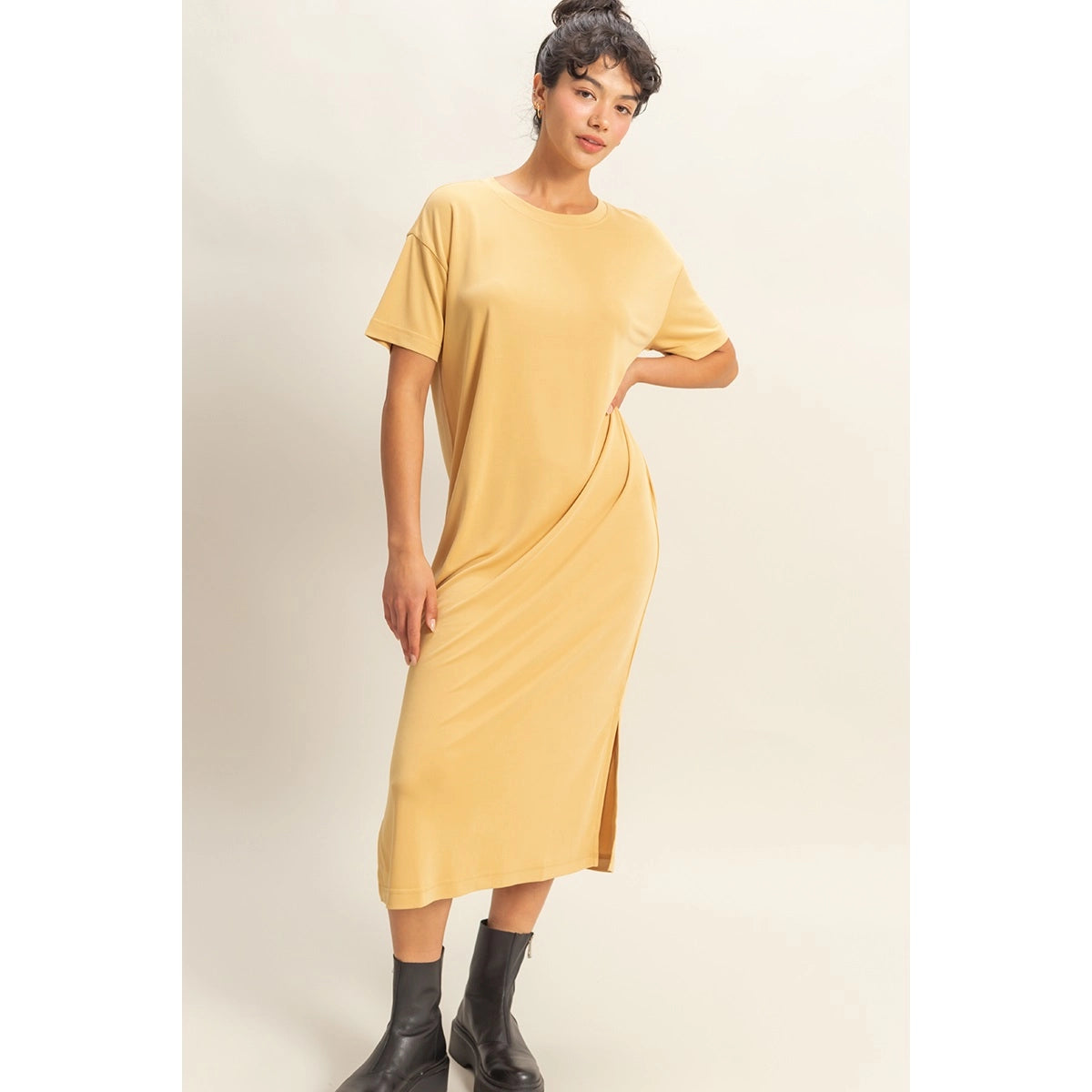 The Easy Edge Midi – Mustard