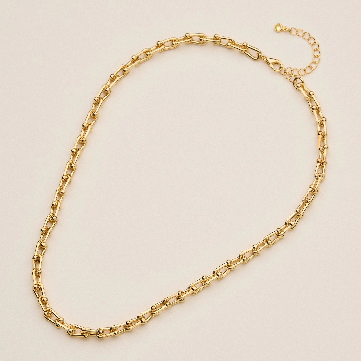 Linked Luxe Statement Necklace