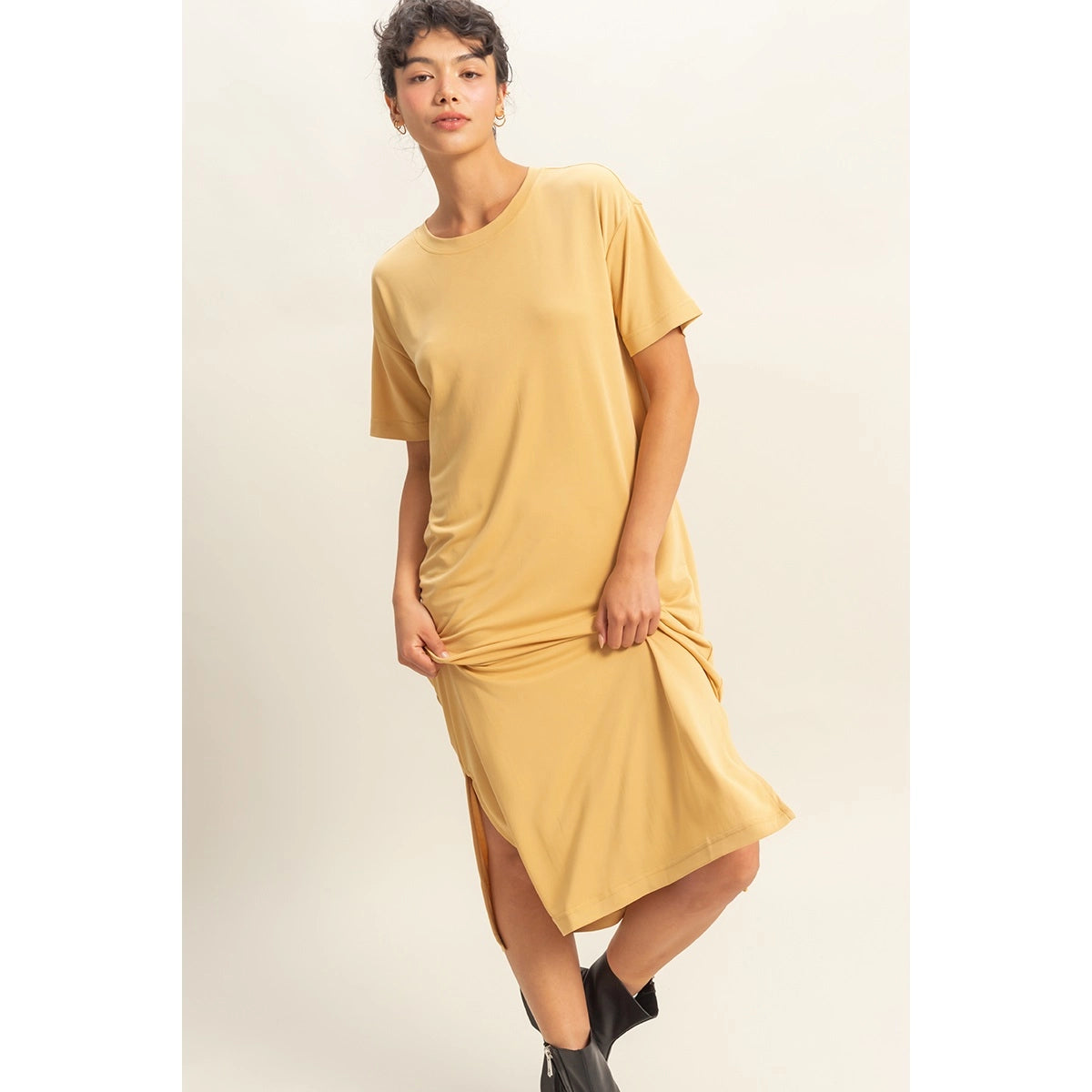 The Easy Edge Midi – Mustard