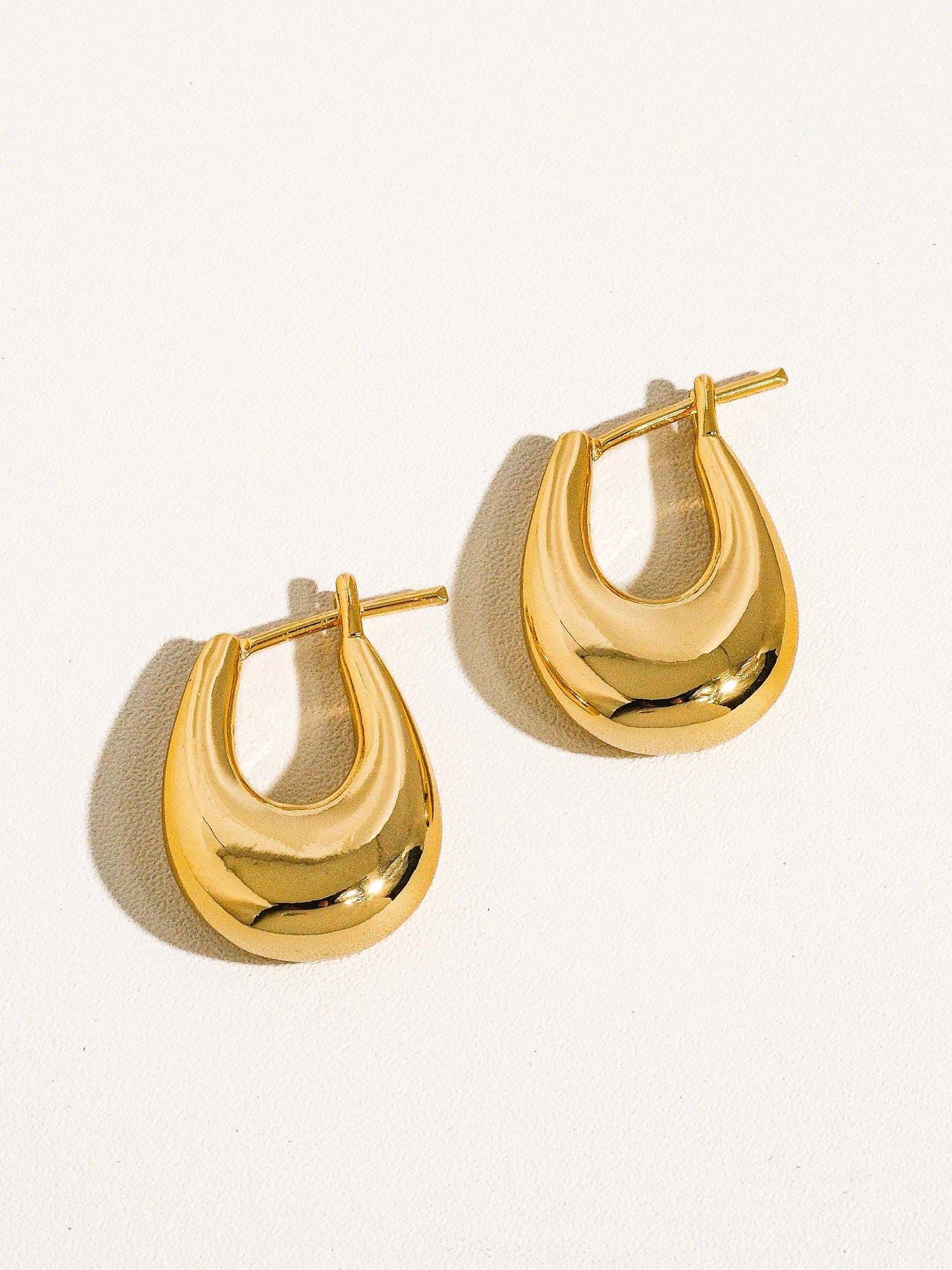 18k Gold Plated Classic Drop Earrings