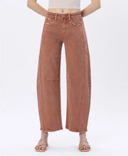 Autumn Ember Barrel Jeans