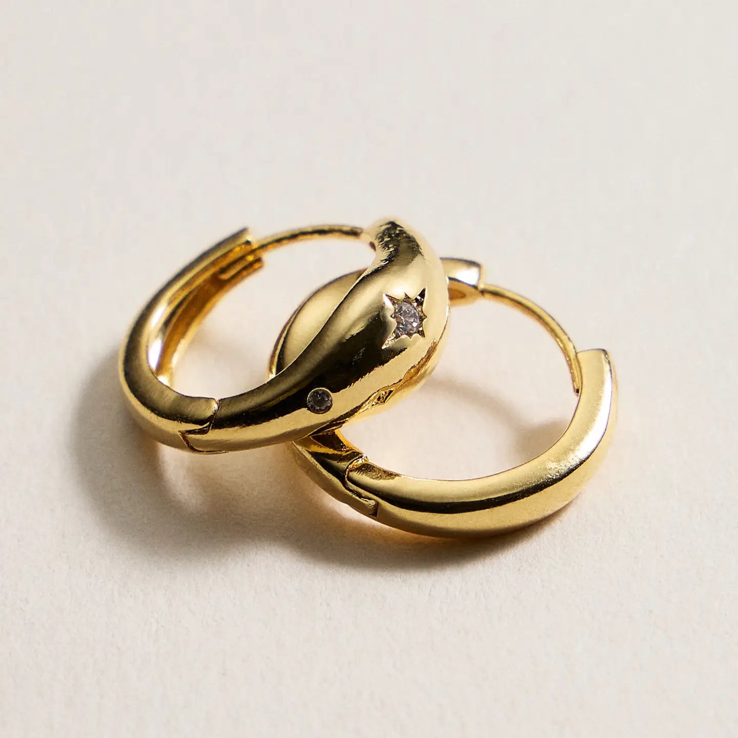 Radiant Constellation Hoops