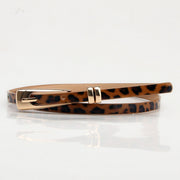 Leopard Luxe Thin Belt