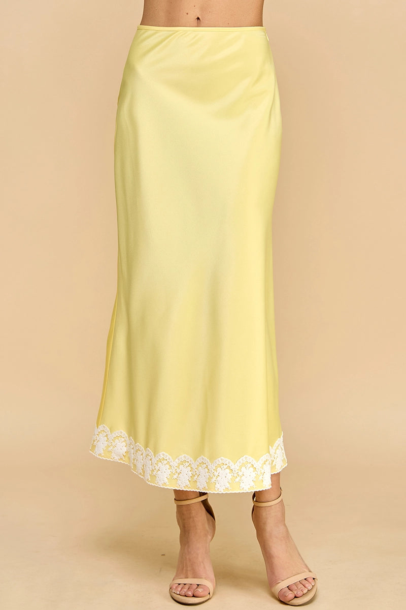 Limoncello Midi Skirt