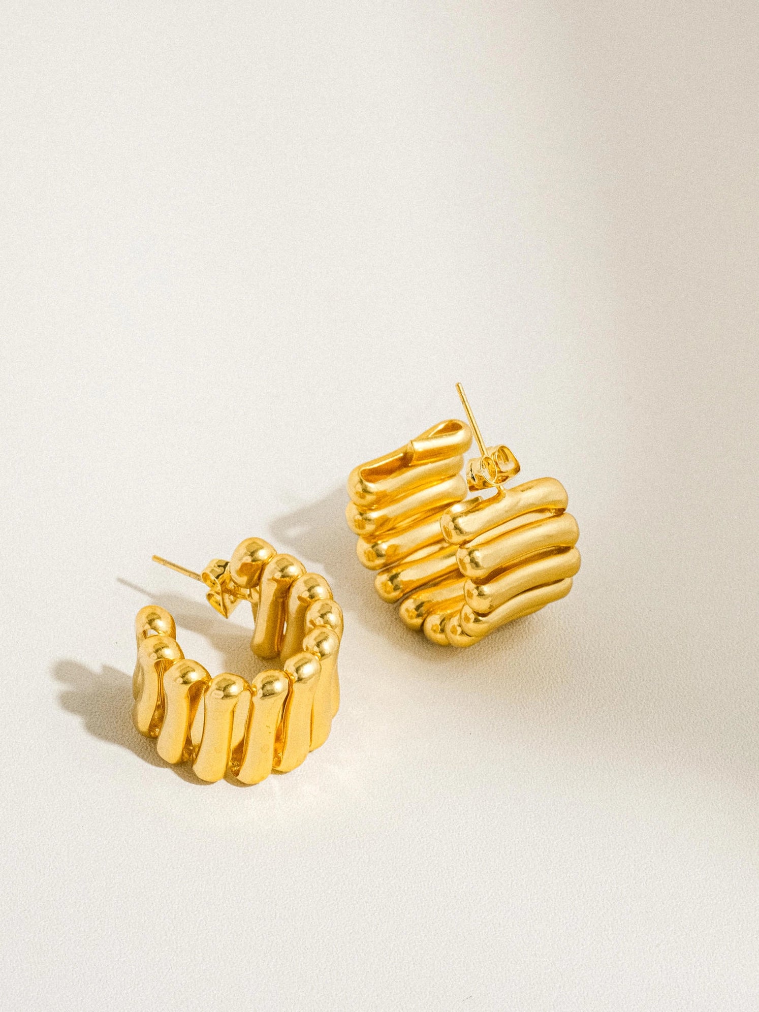 Retro Luxe Hoops