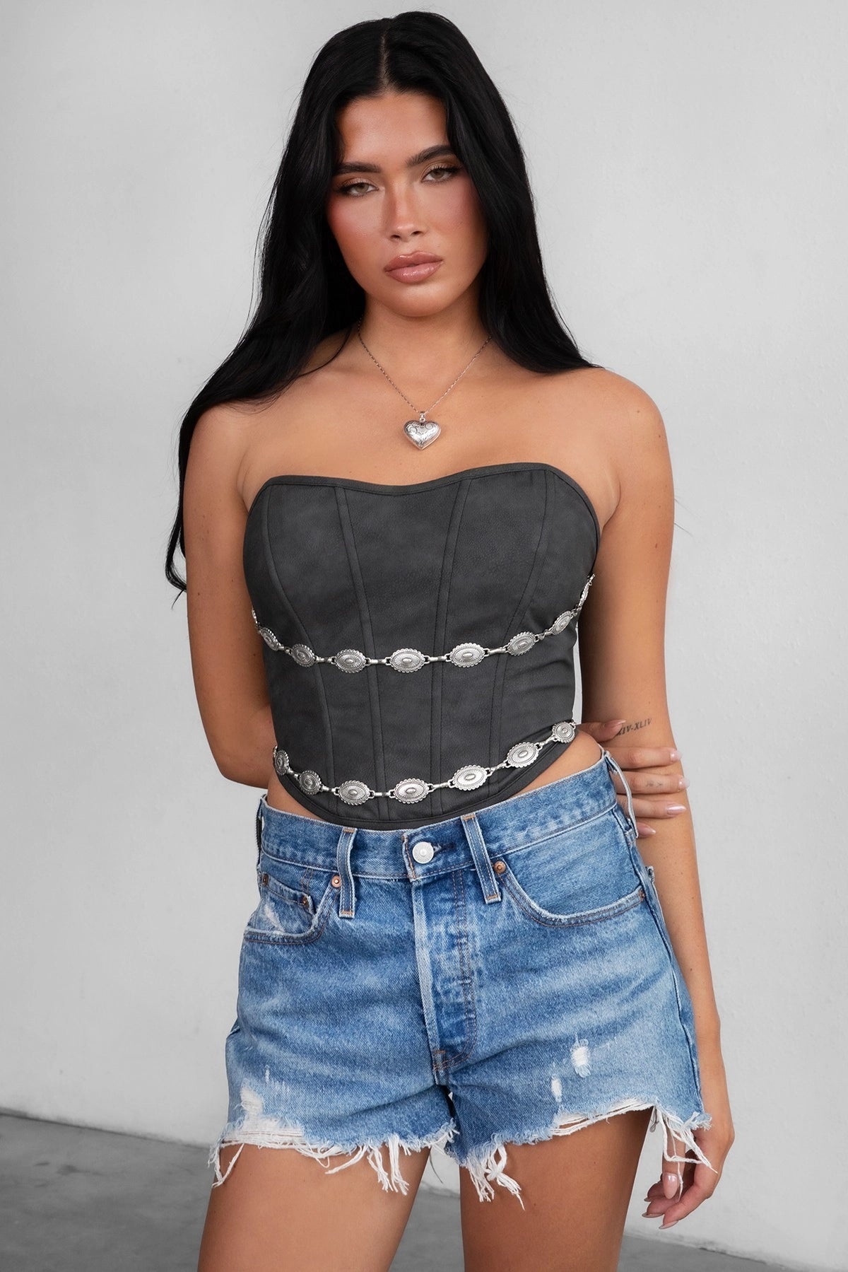 Western Luxe Corset Top