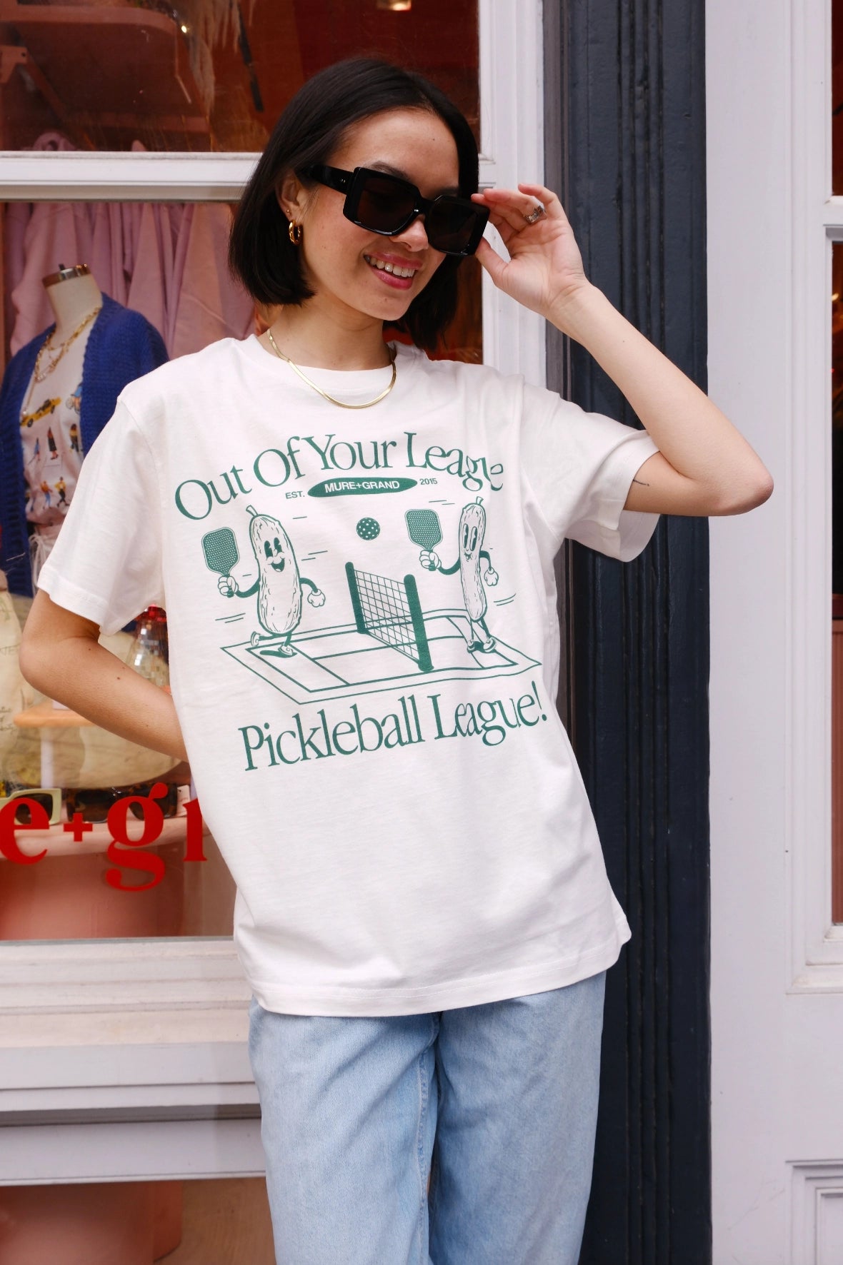 Out of Your League Pickleball Tee