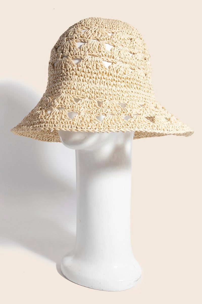 It's A Breeze Bucket Hat Light Beige