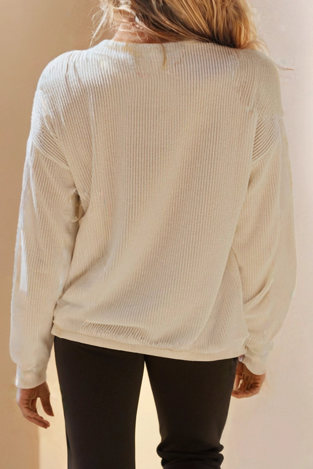USA Ribbed Sweatshirt