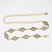 Turquoise Dream Vintage Waist Chain