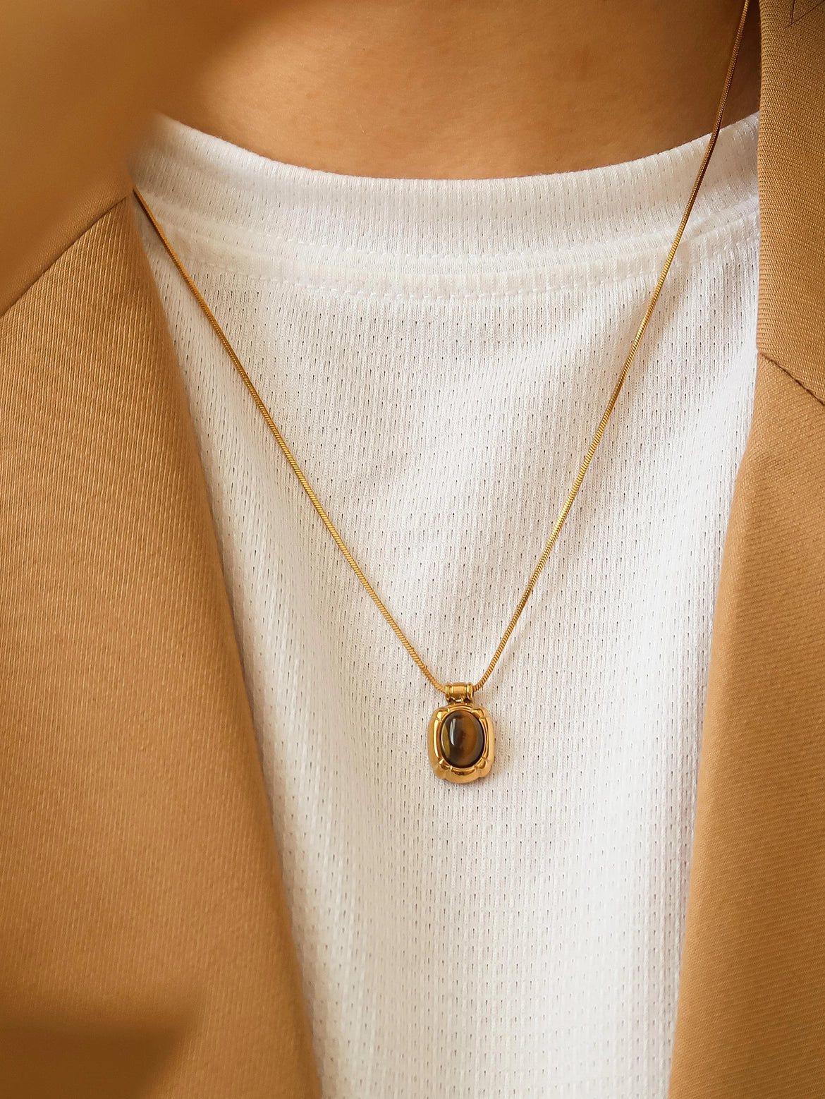 Siena Tiger Eye Necklace