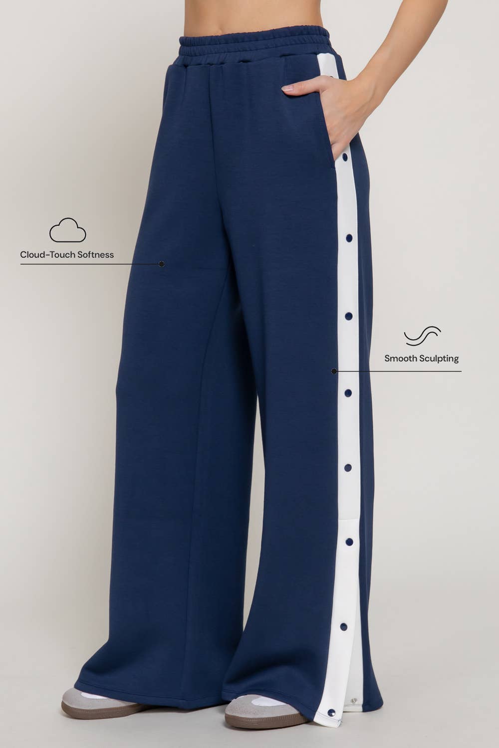 Sutton Snap Modal Track Pants