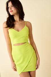 SAN DIEGO DRESS: LIME