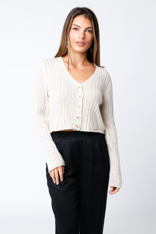 OATMEAL CARDIGAN
