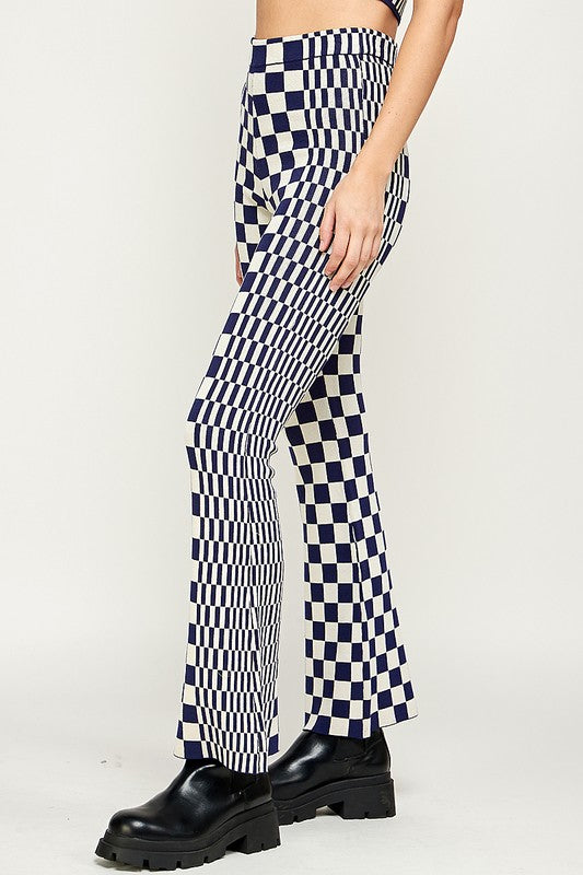 CHECKER PANTS