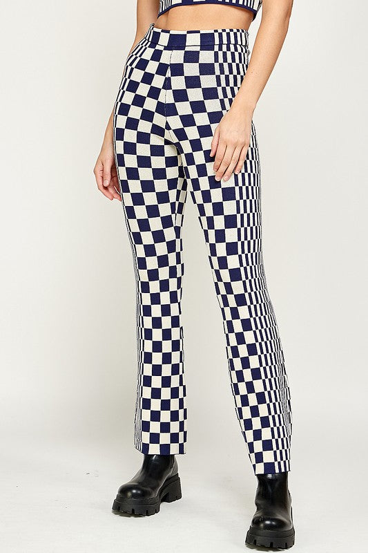 CHECKER PANTS