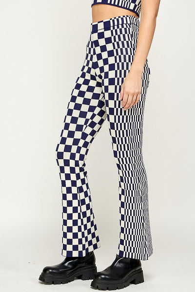 CHECKER PANTS