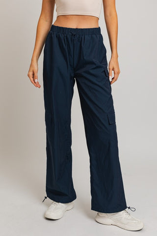 NAVY CARGO PANTS