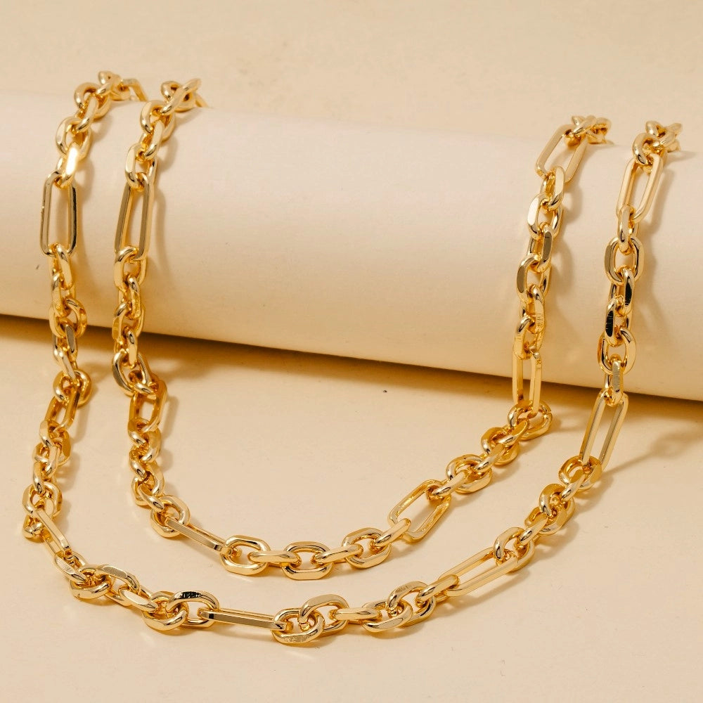 Urban Layers Mixed Chain Necklace