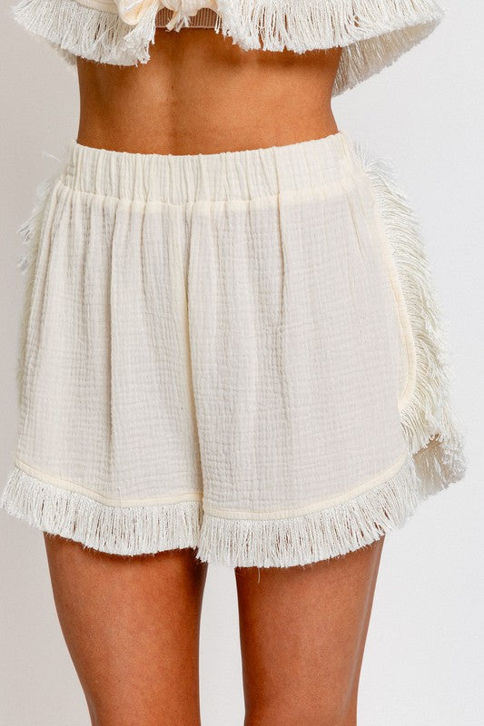 FRINGE SHORTS