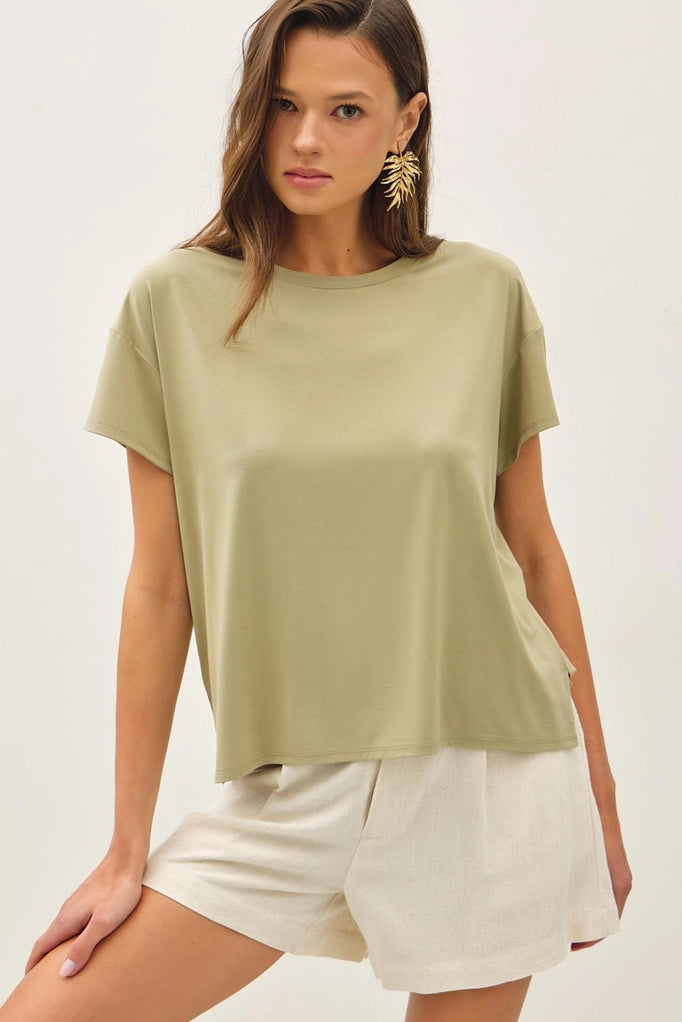 The Essential Tee - Sage