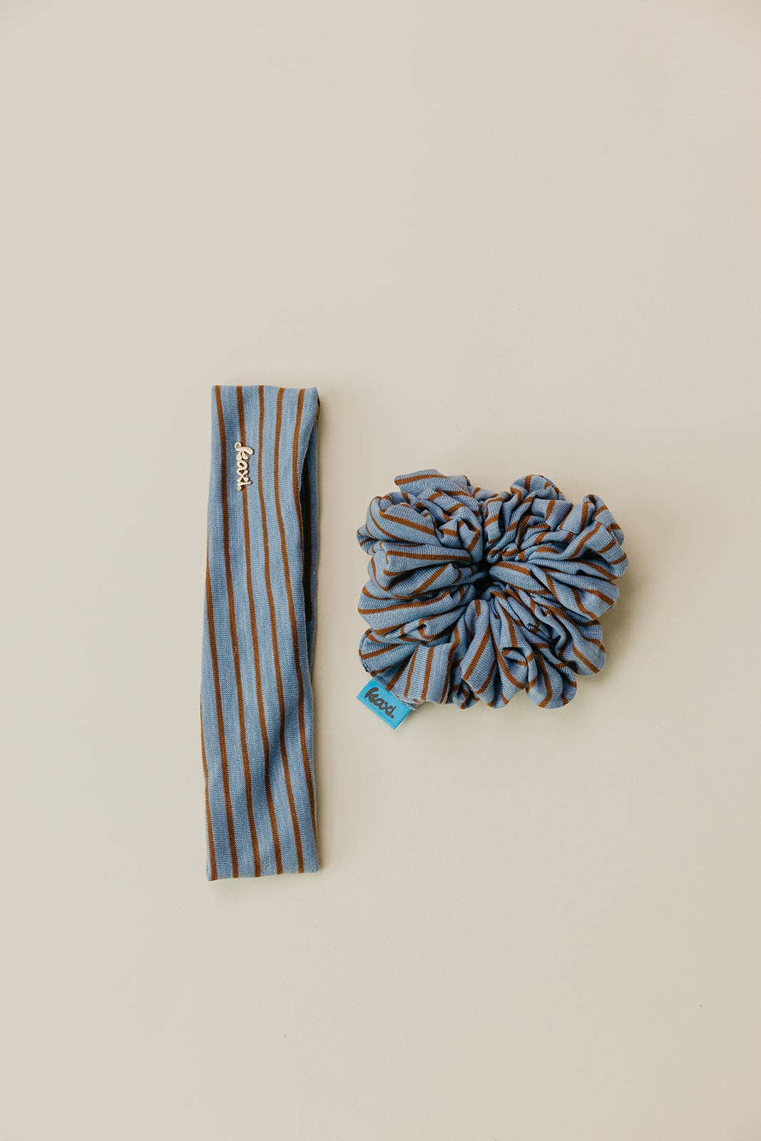 Brown/Blue Combo Hair Set