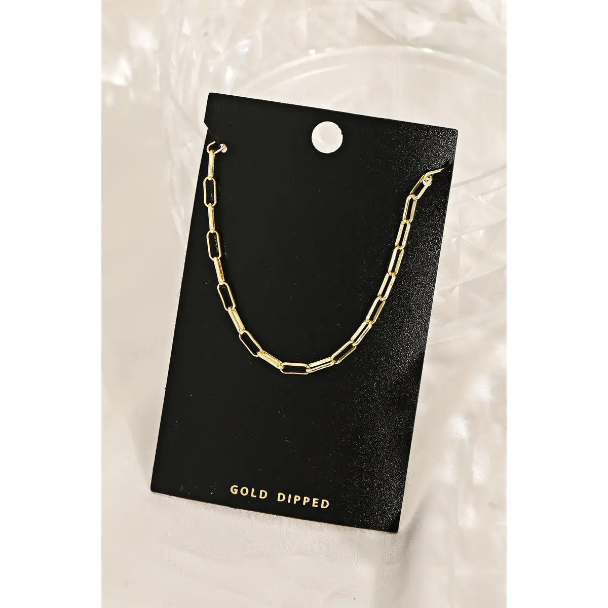 Gold Dipped Chain Link Necklace