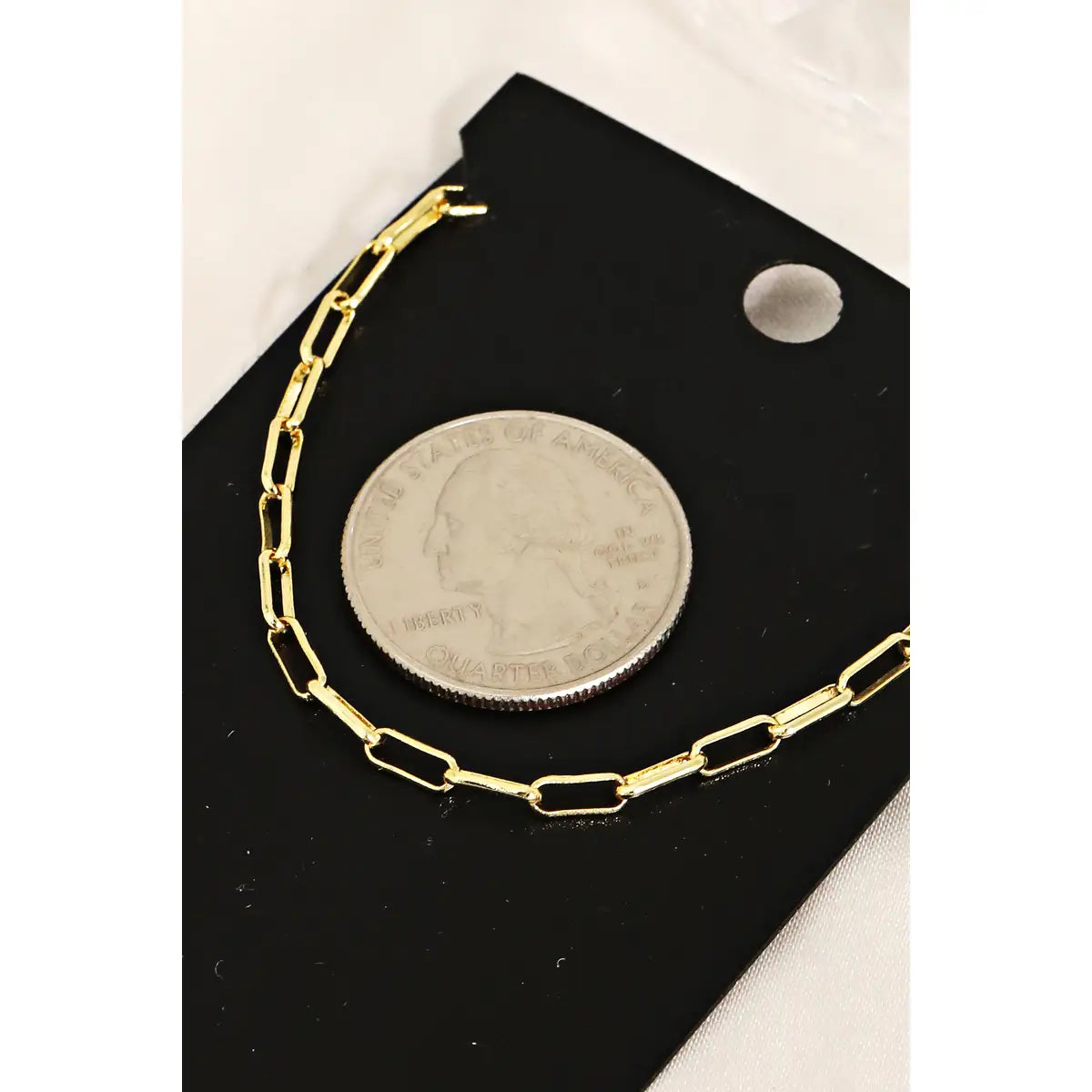 Gold Dipped Chain Link Necklace