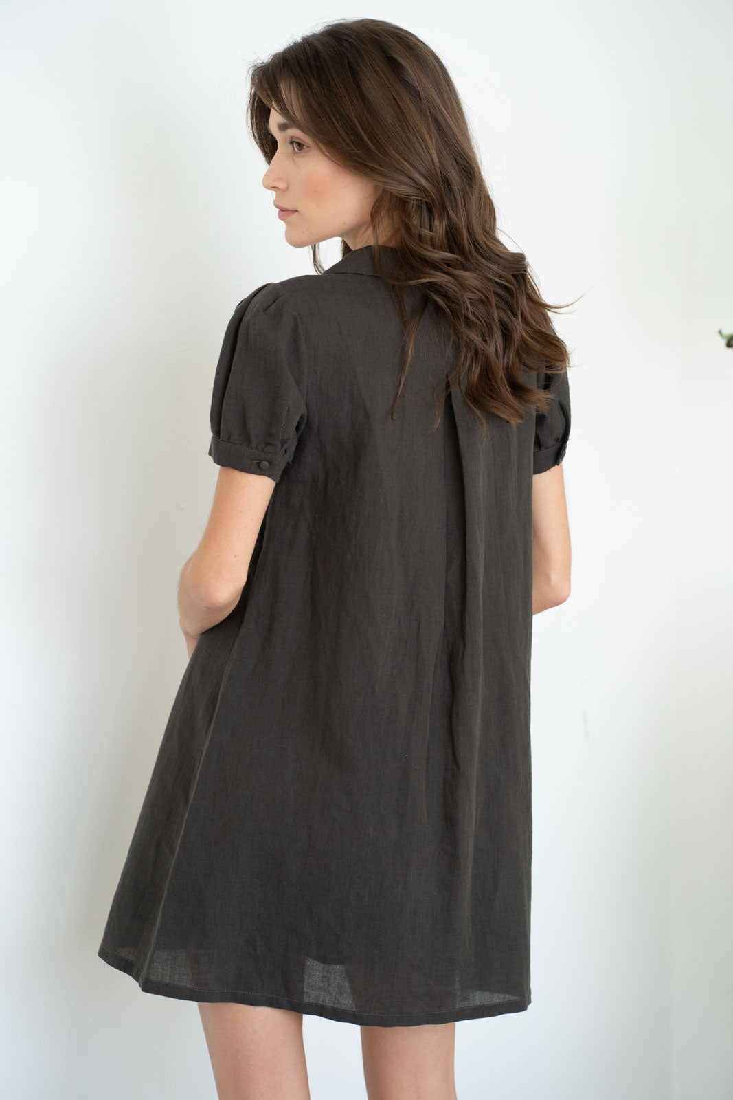 Pardon My French Babydoll Mini Dress