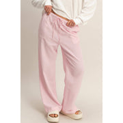 Blush Breeze Wide Leg Pants