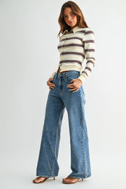 Sloane Asymmetrical Seam Jeans