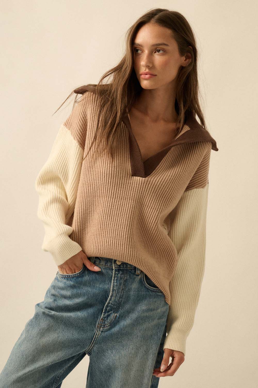 The Camden Colorblock Sweater