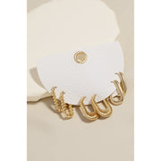 Hoop Dreams Mixed Earring Set