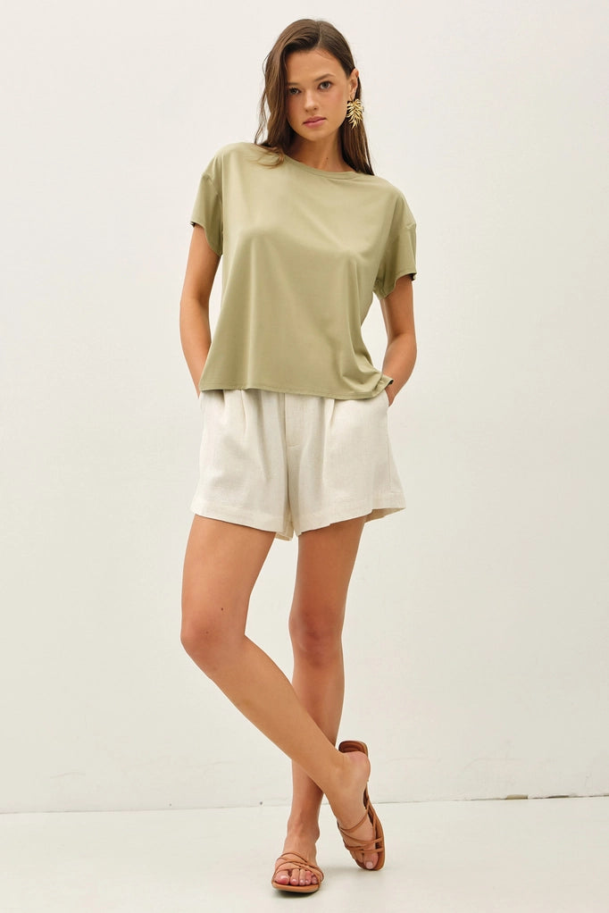 The Essential Tee - Sage
