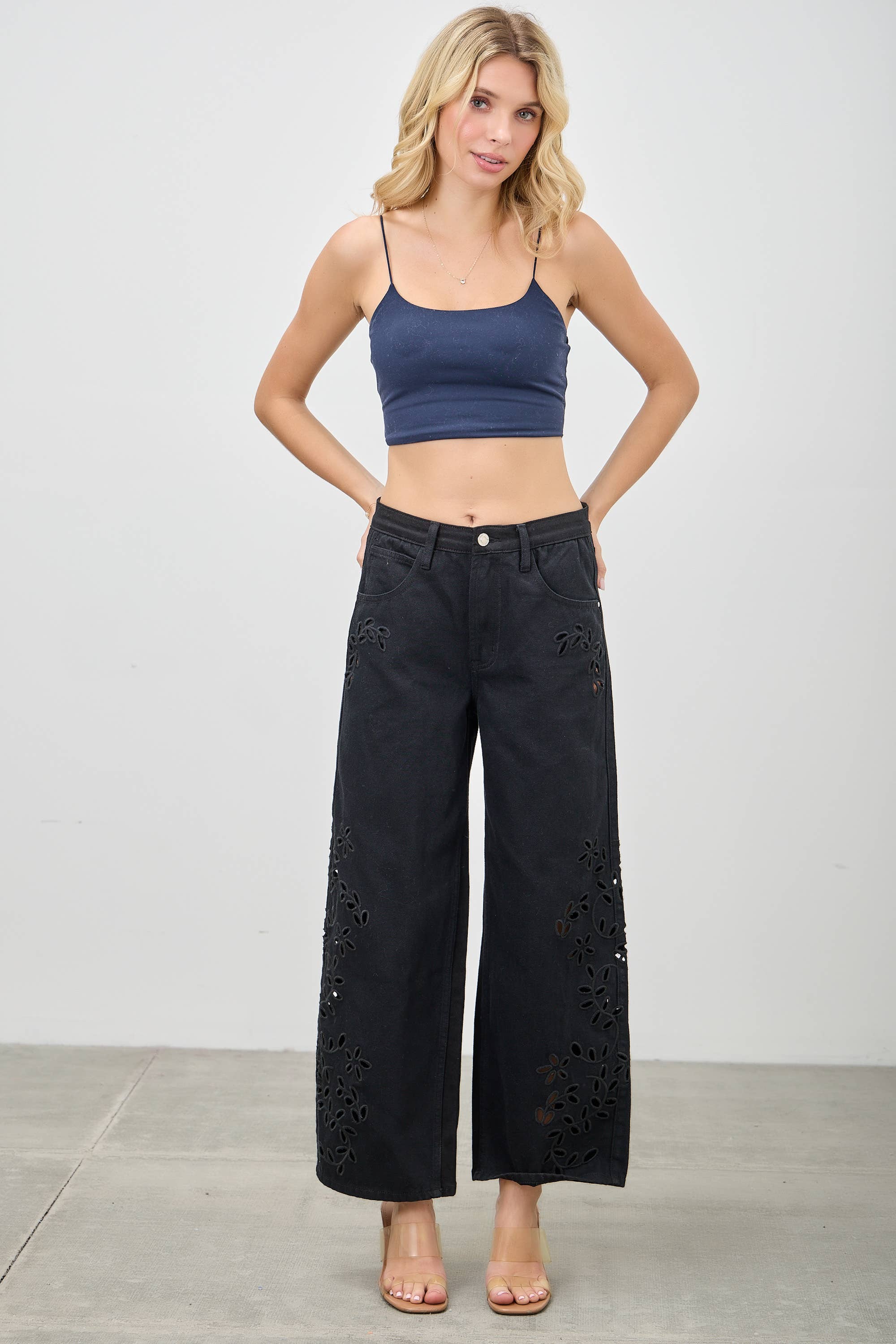 The Delaney Barrel Jeans