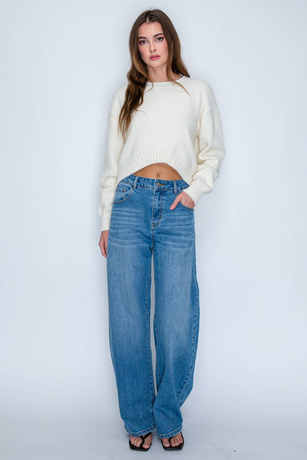 Emerson Wide Leg Jeans