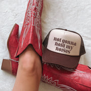 Not Gonna Hold My Horses – Graphic Trucker Hat
