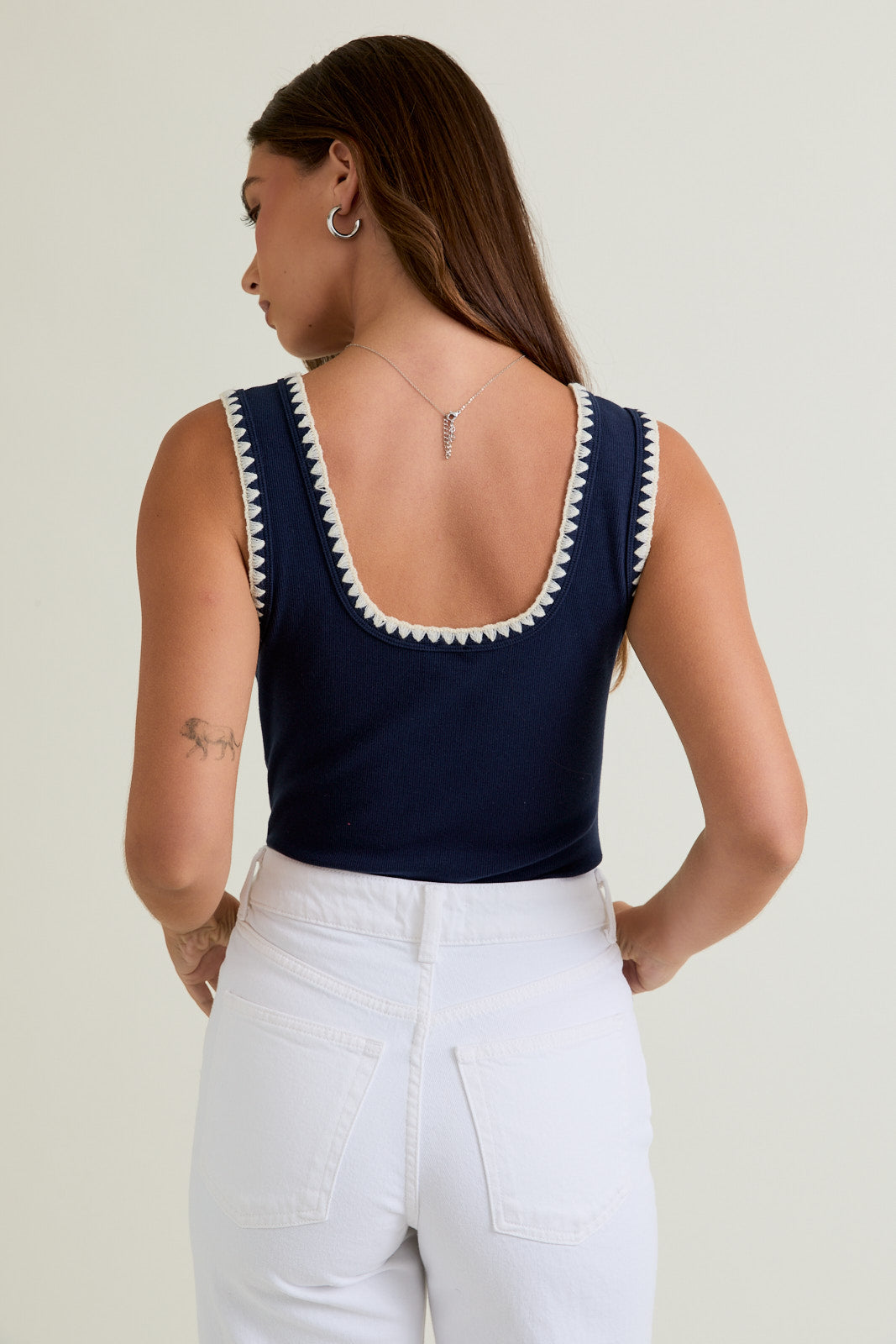 First Down Fit Navy Bodysuit