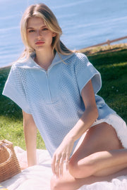 Coastal Cool Zip Knit