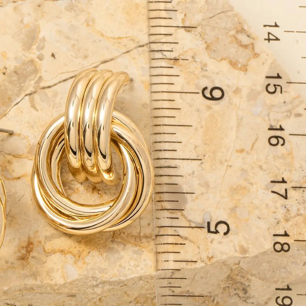 Loop Knockers Statement Hoop Earrings