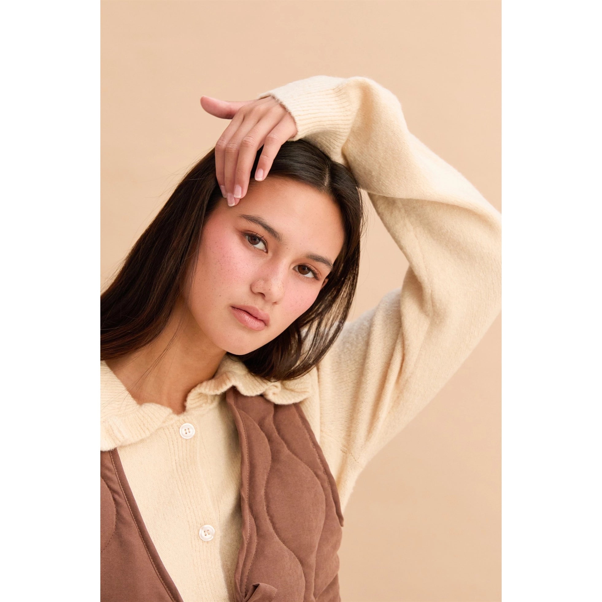 The Fleur Ruffle Cardigan