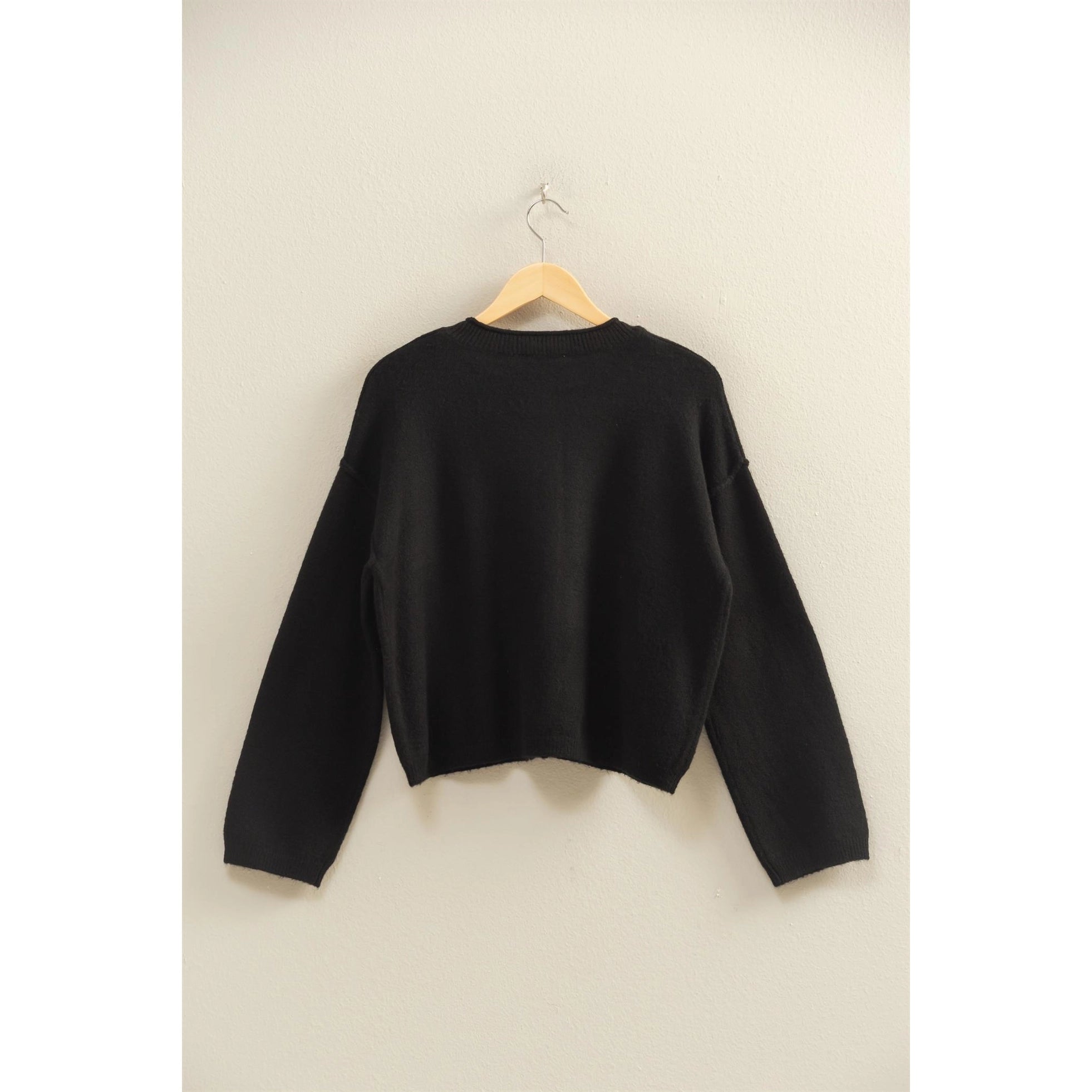 Noir Classic Cardigan