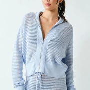 Arctic Air Knit Zip Hoodie