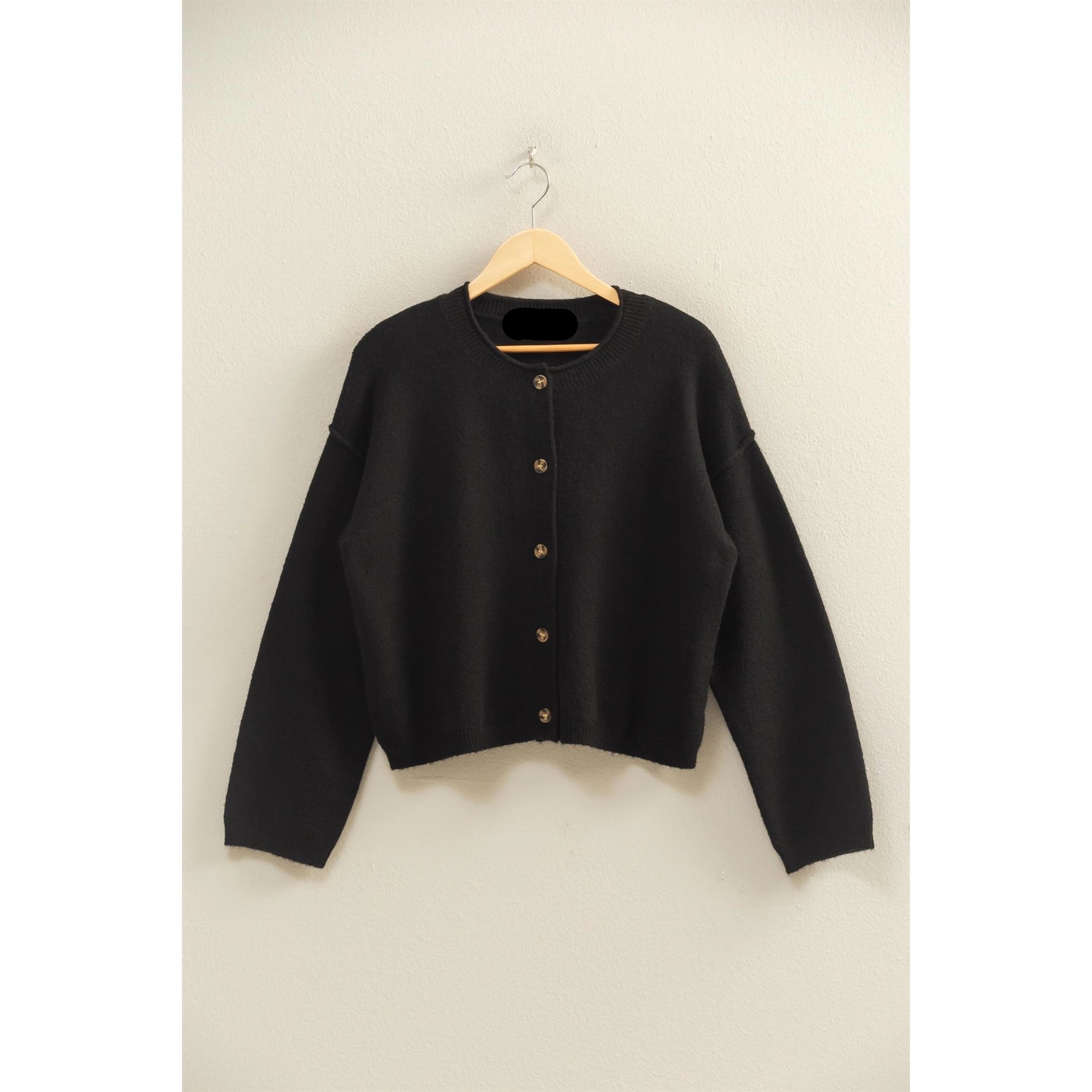 Noir Classic Cardigan
