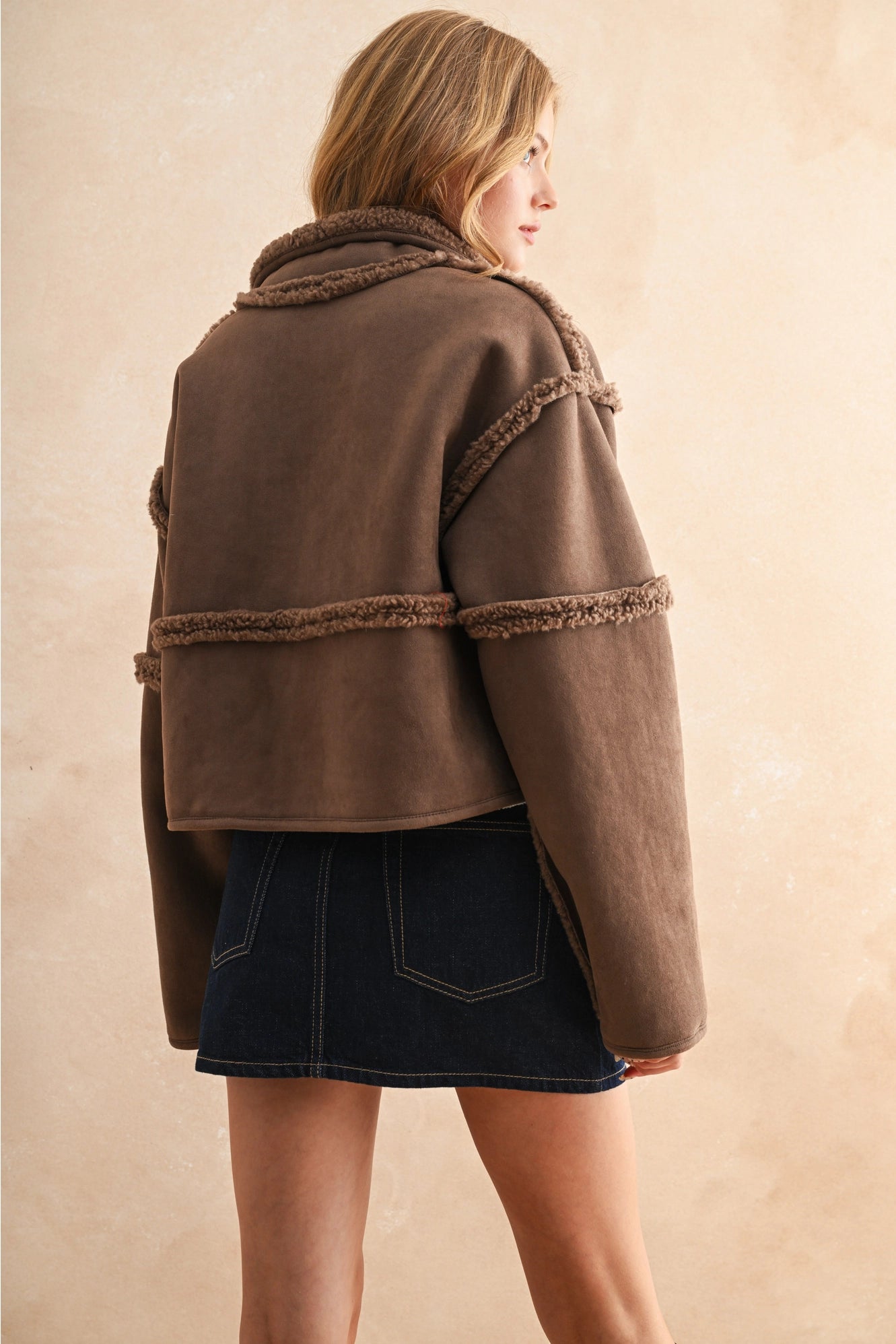 The Switch Up REVERSIBLE Jacket – Espresso Brown