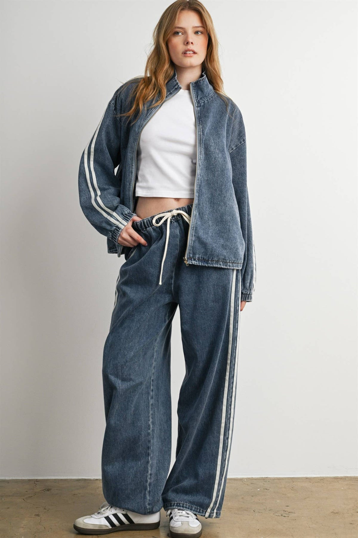 Positano Zip Up Track Jacket