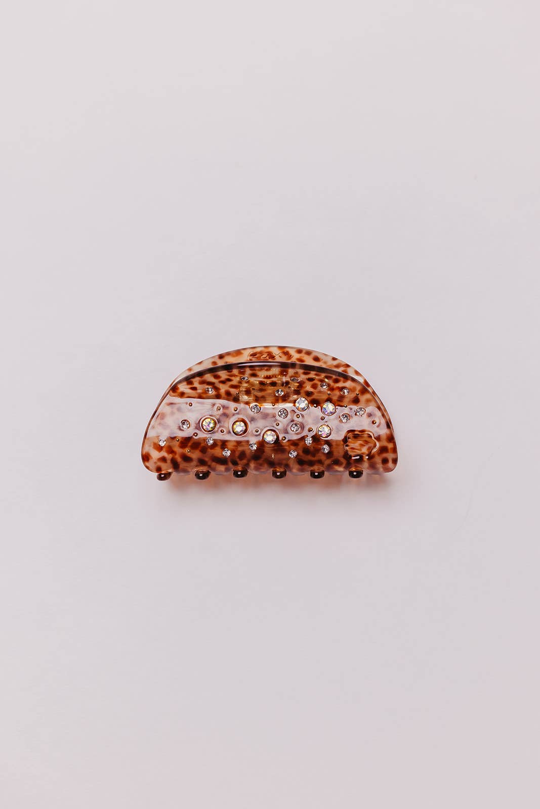 Glitter Spotted Cheetah Midi Claw