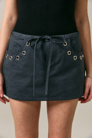 Lennox Grommet Mini Skort