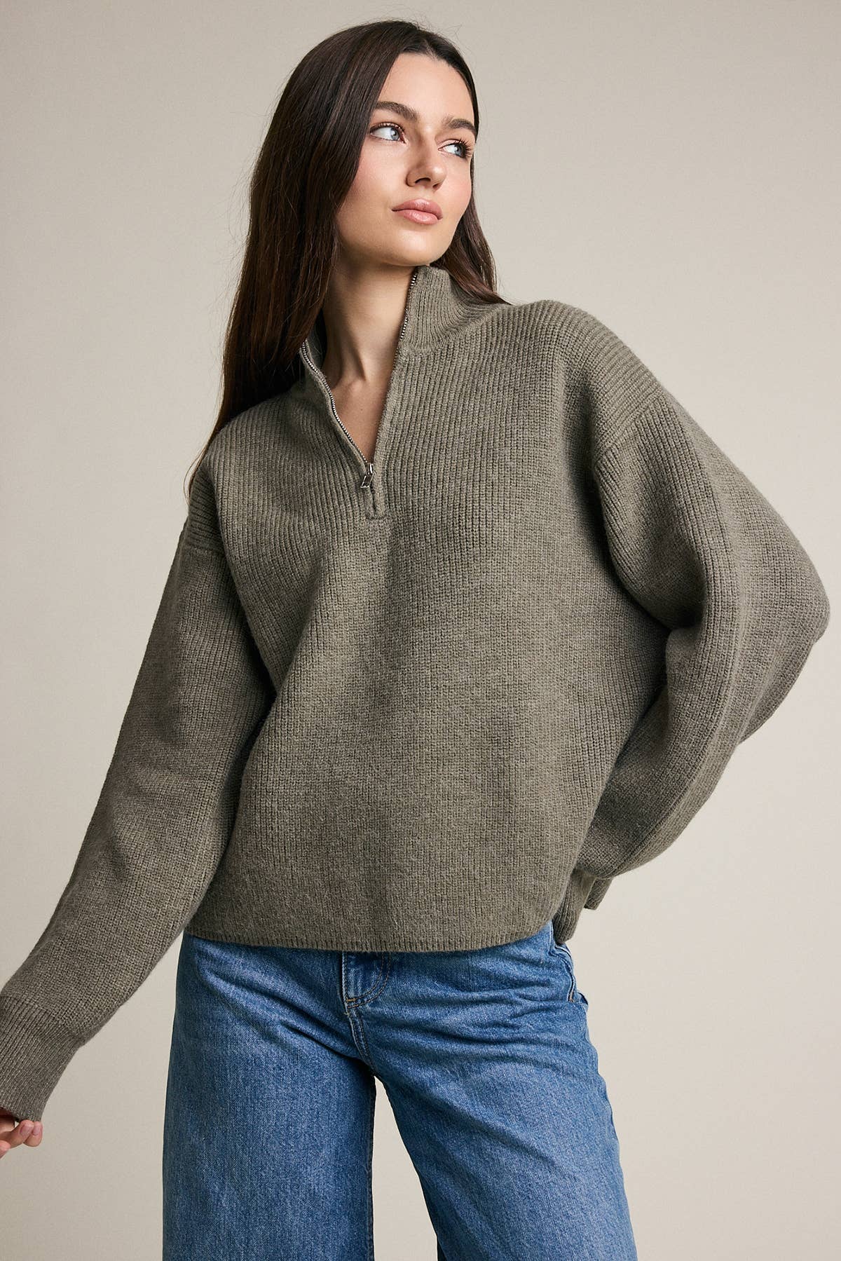 The Briar Half-Zip Sweater