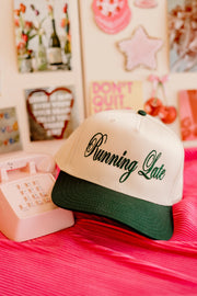 Running...LATE Hat